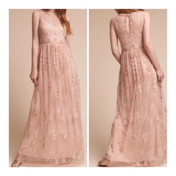 Adrianna Papell Abbigton Beaded gown BHLDN size 8
New with out tag never worn - Picture 1 of 13